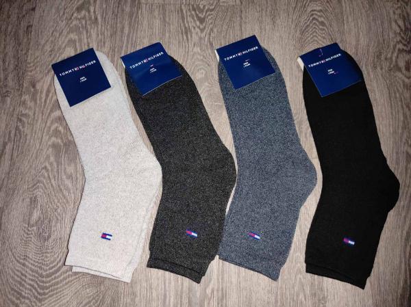 купить Мужские носки махровые Tommy Hilfiger , размера 41-45, качественные носки 