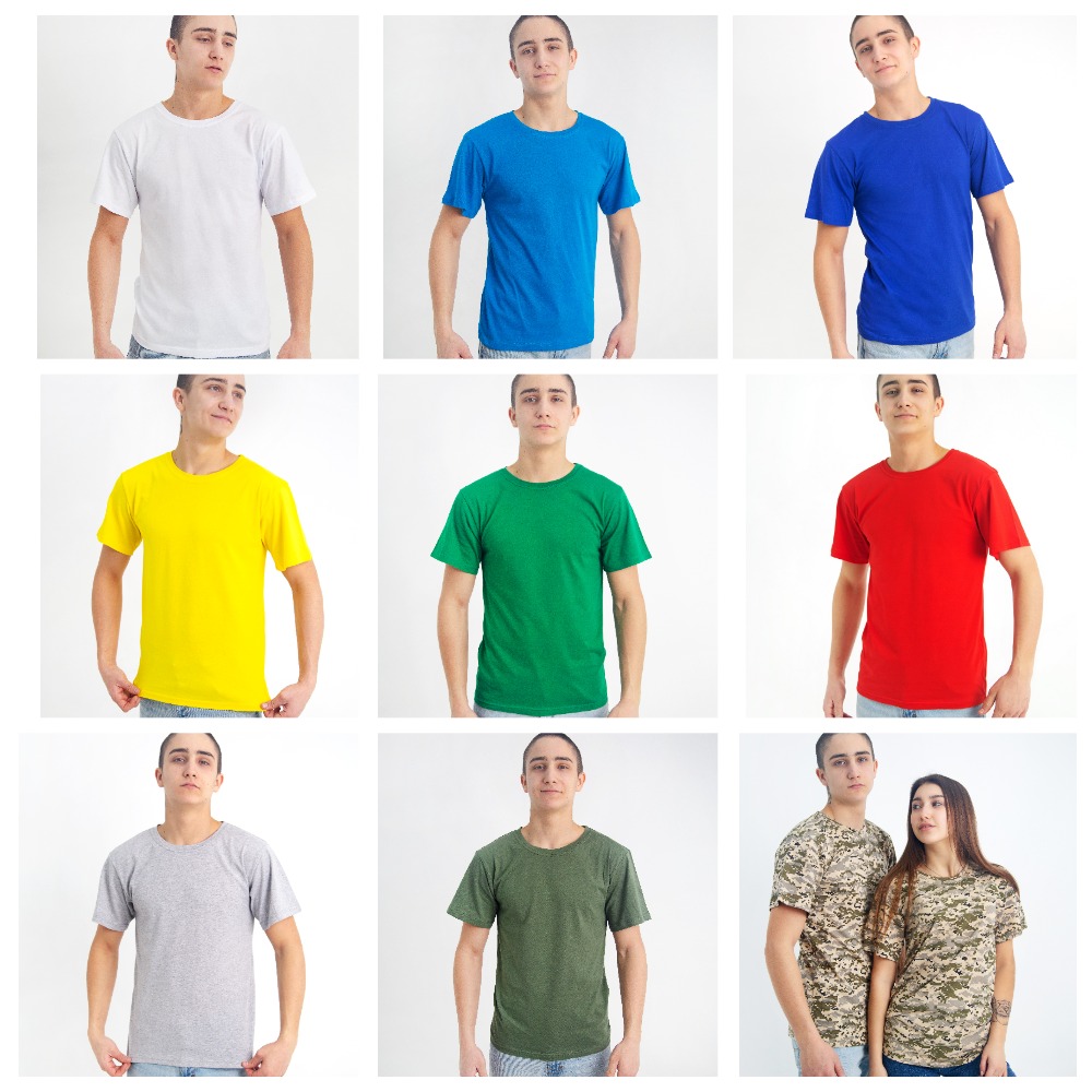 футболка мужская из хлопка