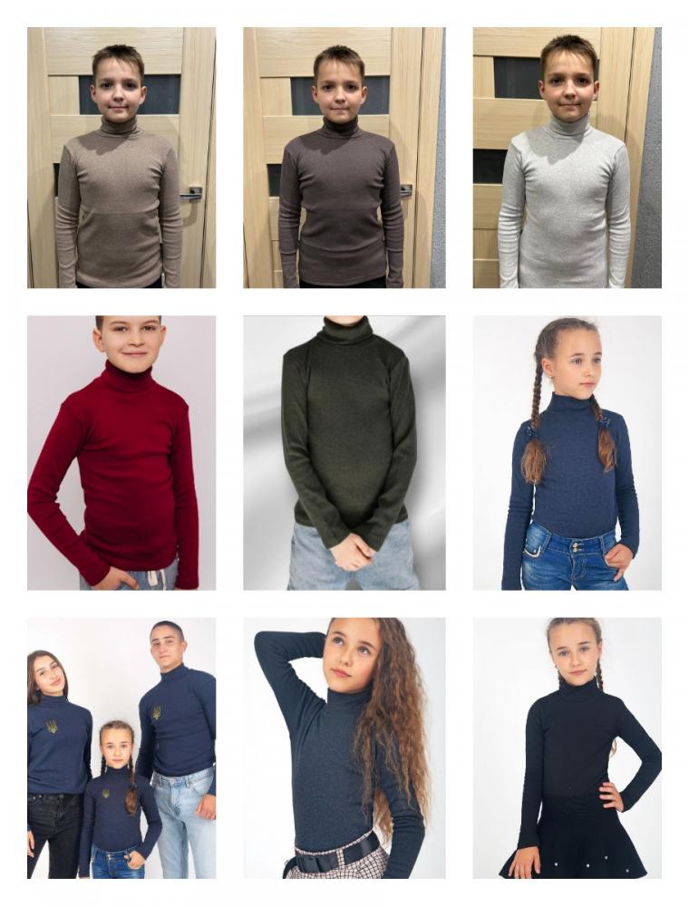 Отличная детская водолазочка