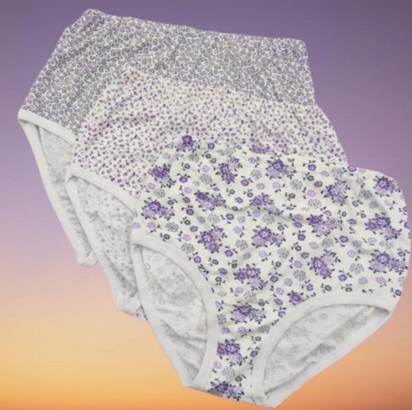 Батальні Труси жіночі кольорові трикотажні, бавовняні жіночі кольорові труси великого розміру 62 64 66 68 Размер 64р